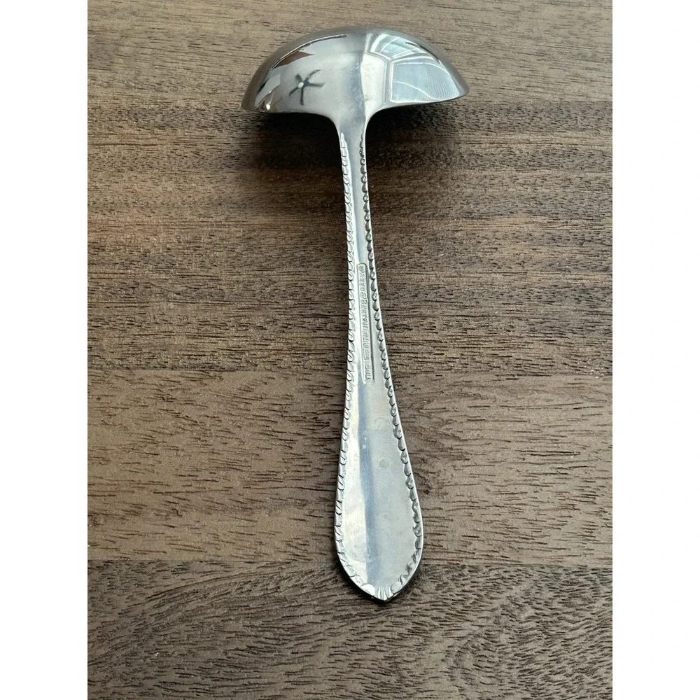 Reed & Barton Englefield Gravy Ladle Stainless Glossy 7